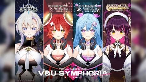 Korean Animation Studio Debuts V&U Symphoria VTuber Group