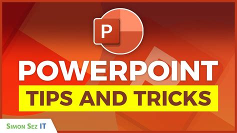 PowerPoint Tips and Tricks Tutorials - Make the Best Powerpoint Presentations! - YouTube