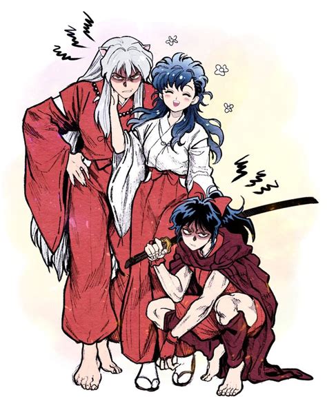 륖 on X | Inuyasha fan art, Inuyasha and sesshomaru, Inuyasha funny