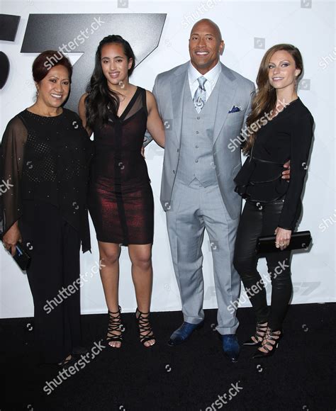 Dwayne Johnson Mother Ata Maivia Daughter Editorial Stock Photo - Stock Image | Shutterstock