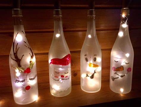 10++ Decorated christmas wine bottles ideas | This is Edit