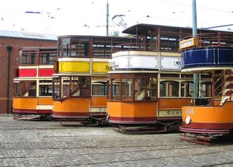 [Trams of Europe] Glasgow trams of old : europe