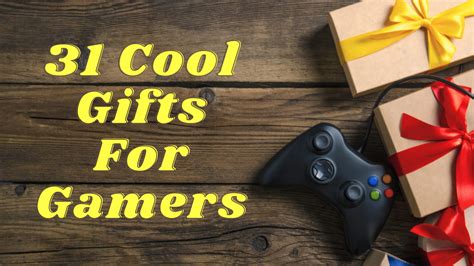 31 Cool Gifts For Gamers - Unusual Gifts