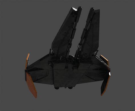 Jedi Interceptor 3D model | CGTrader