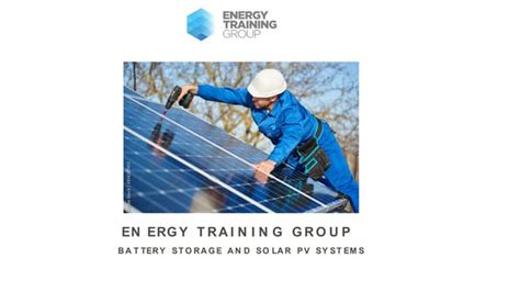 Battery Storage System Design & Install Course Melbourne | PPT