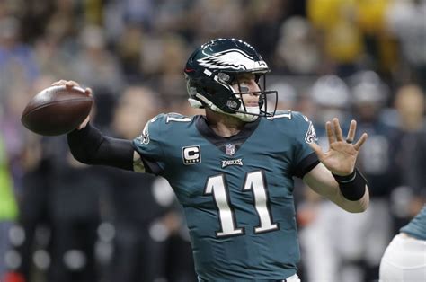 Eagles QB Carson Wentz says his back isn't fully healed - UPI.com