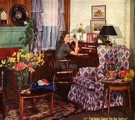 1940s living room | Vintage Interiors | Vintage living room, 1940s living room, Retro home decor