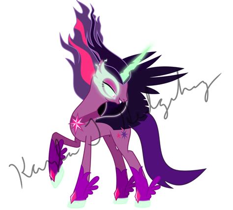 Midnight Sparkle (Pony form) by kaylathehedgehog on DeviantArt