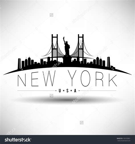 Brooklyn Skyline Vector at Vectorified.com | Collection of Brooklyn Skyline Vector free for ...