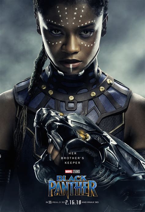 Sasaki Time: Black Panther Character Poster: Shuri