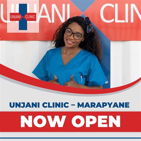 Unjani Clinic is open and ready to deliver affordable, private healthcare to any and all ...