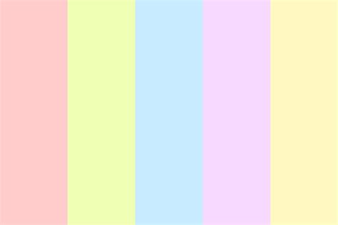 Pastel Pattern Color Palette