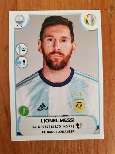 Lionel Messi Copa America 2021 Sticker- #ARG20 Argentina Barcelona • $18.00 | Lionel messi ...