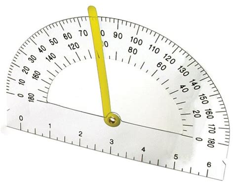 Large Print Protractor (4-pack) | American Printing House