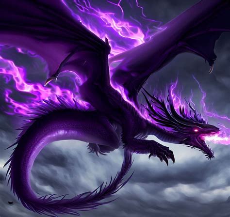 Purple Dragon by MonNoka on DeviantArt