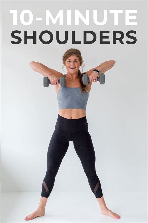 7 Dumbbell Shoulder Exercises For Women | Nourish Move Love