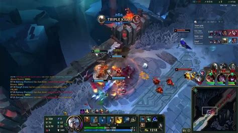 ARAM pantheon pentakill - YouTube