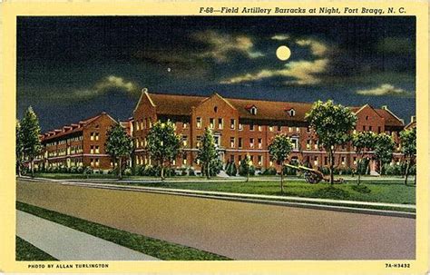 Fort Bragg North Carolina Field Artillery Barracks at Night | Etsy ...