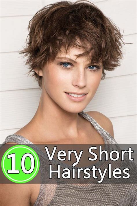 Very Short Hair, Cute Hairstyles For Short Hair, Short Curly Hair ...