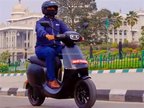 Ola Electric Scooter Taken For A Spin In Bangalore By CEO – First Look ...