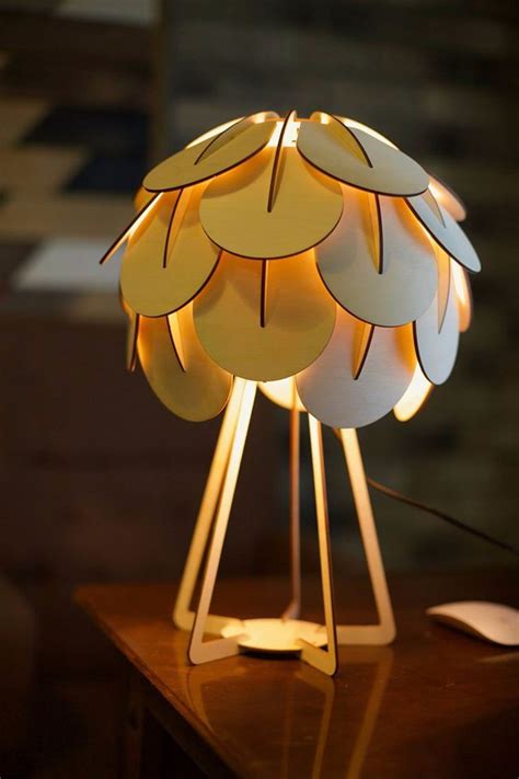 Wooden lamps design, Table lamp design, Creative lamps