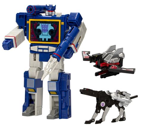 Transformers G1 Soundwave, Laserbeak, and Ravage | Transformers Vintage G1 Reissues 40th Anniversary