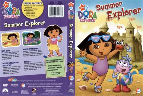 Dora the Explorer - Summer Explorer - TV DVD Scanned Covers - 6297Dora-SummerExplorer :: DVD Covers