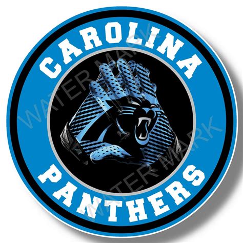 Carolina Panthers Vinyl Sticker Decal Team Colors Truck - Etsy