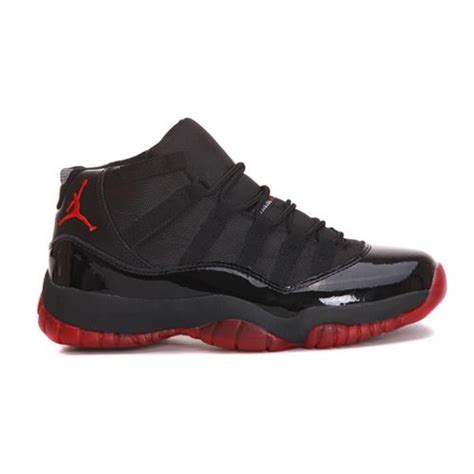 Air Jordan 11 Air Sole High Black Red shoes for sale cheap