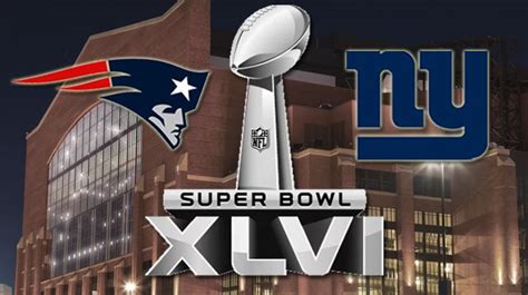 Patriots vs. Giants in Super Bowl XLVI | Westwood One SportsWestwood ...