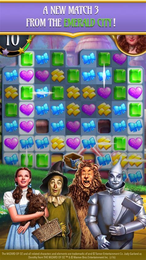 The Wizard of Oz Magic Match 3 - (iOS Games) — AppAgg