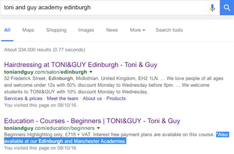 Toni & Guy Academy in Edinburgh? : r/Edinburgh