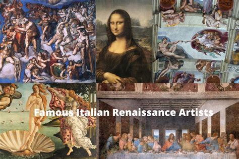 11 Most Famous Italian Renaissance Artists - Artst