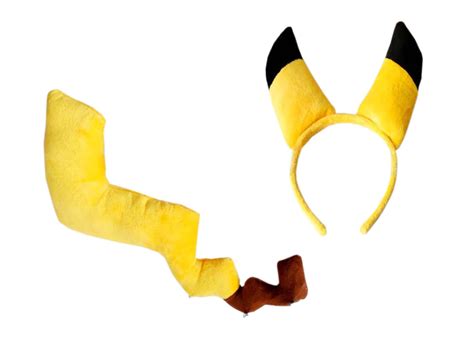 Pikachu Ears and Tail Cosplay Set | Pokemon | OtakuStore.gr