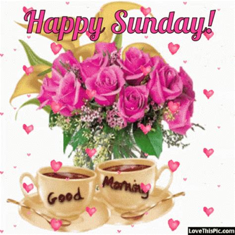 Happy Sunday Heart GIF - HappySunday Sunday Heart - Discover & Share GIFs