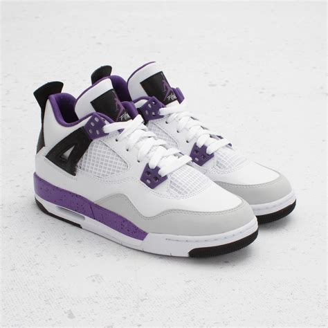 Air Jordan 4 Fille Utra-Violet