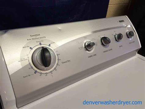 Large Images for Kenmore 800 Series Washer/Dryer Matching Set, Super ...