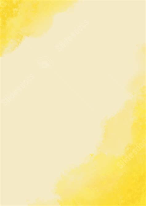 Yellow Watercolor Background