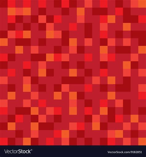 Abstract block texture red pixel Royalty Free Vector Image