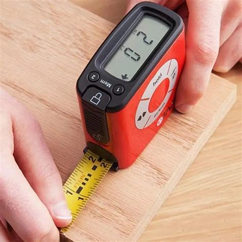 5m Stainless Steel LCD Digital Tape Measure Circumferences Measuring Tape High Presion Digital ...