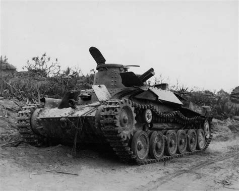 Type 97 Chi Ha At Hill 382 Iwo Jima Japanese 26th Tank Regiment | World War Photos