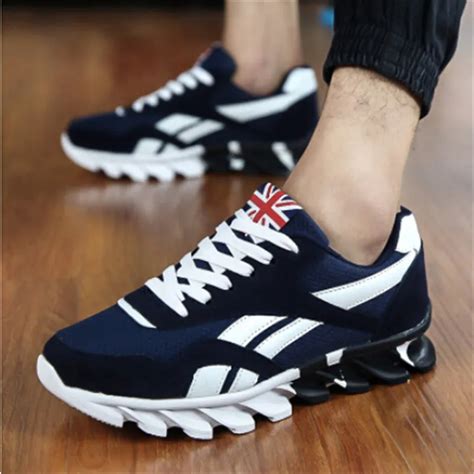 Sports Running Shoes For Men - Men's Running Shoes Brand Athletic Slip On Runner Sneakers ...