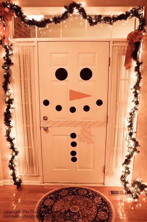 Snowman Door Decor Pictures, Photos, and Images for Facebook, Tumblr, Pinterest, and Twitter