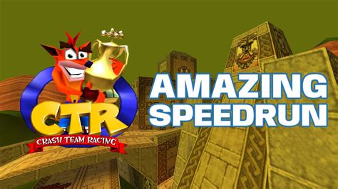 The Best CTR Speedrun Yet? - YouTube