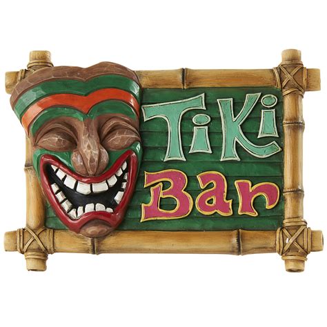 Tiki Bar Wall Sign *Limited Availability*