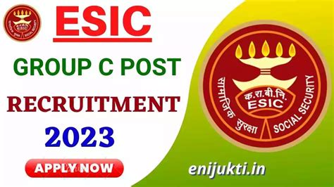 ESIC Recruitment 2023 Notification Out For 1032 Paramedical Post » Enijukti.in