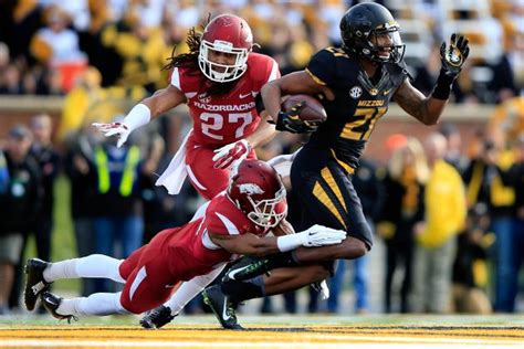 Arkansas vs. Missouri: Score and Twitter Reaction from 2014 Battle Line ...