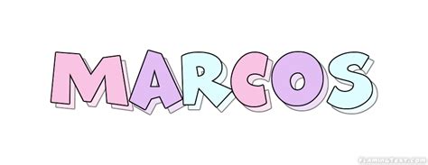 Marcos Logo | Free Name Design Tool from Flaming Text