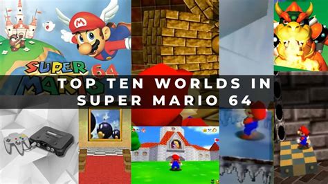 Top 10 Worlds in Super Mario 64 - KeenGamer