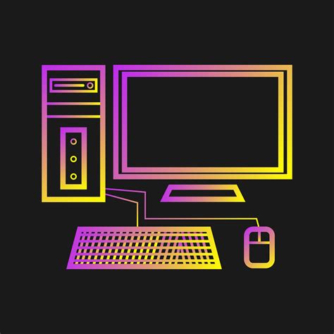 Computer Vector Icon 23693934 Vector Art at Vecteezy